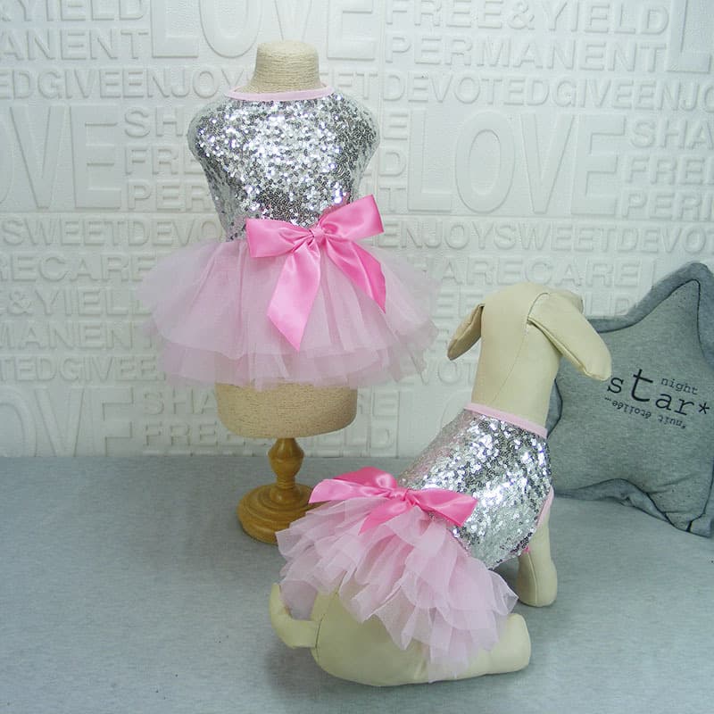 Sequin Princess Pet Skirt
